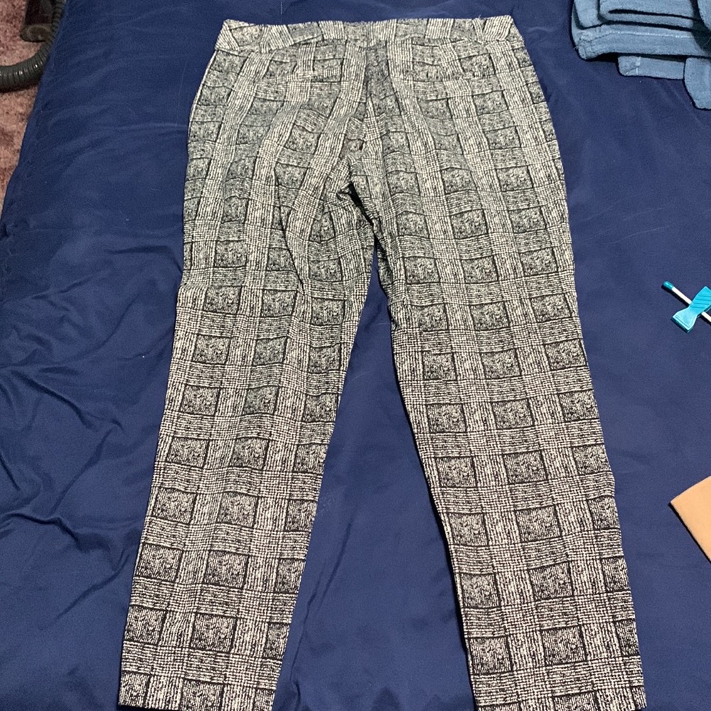 Patterned ankle length work pant - Picture 4 of 4